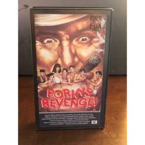 Porky’s Revenge! VHS 1985 vintage movie 1984 CBS/Fox Video cassette tape